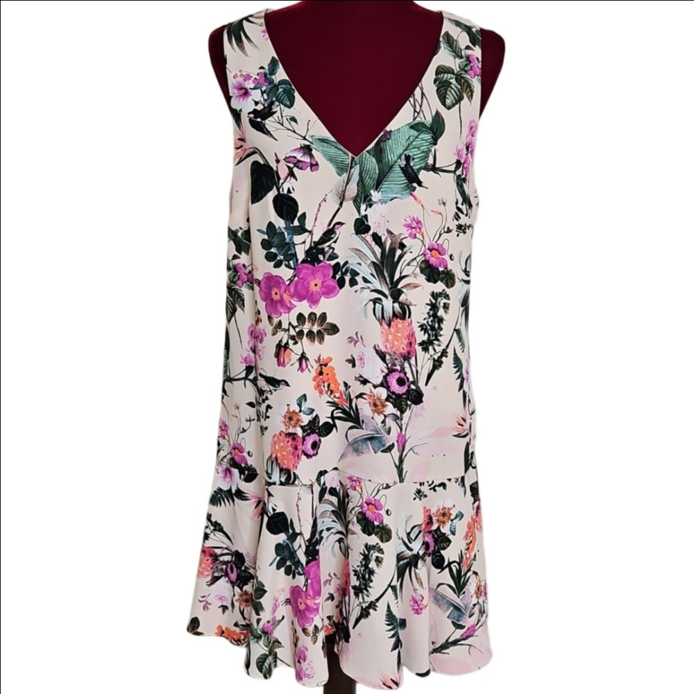 Banana Republic Floral Dress  Size 8